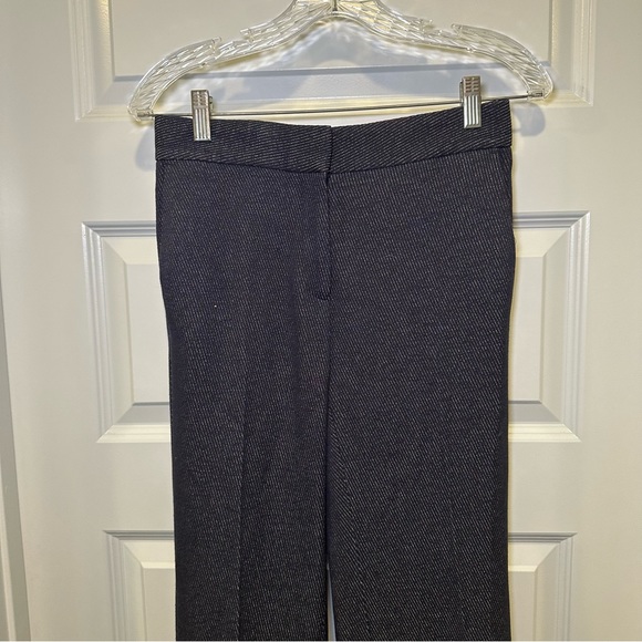 Ann Taylor Navy Woven Wide Leg Trouser Pants size 0 - Picture 6 of 10